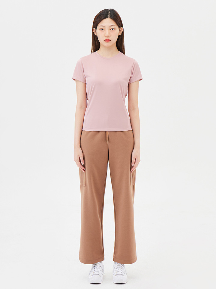 여성) 더블니트 2WAY 카고  팬츠