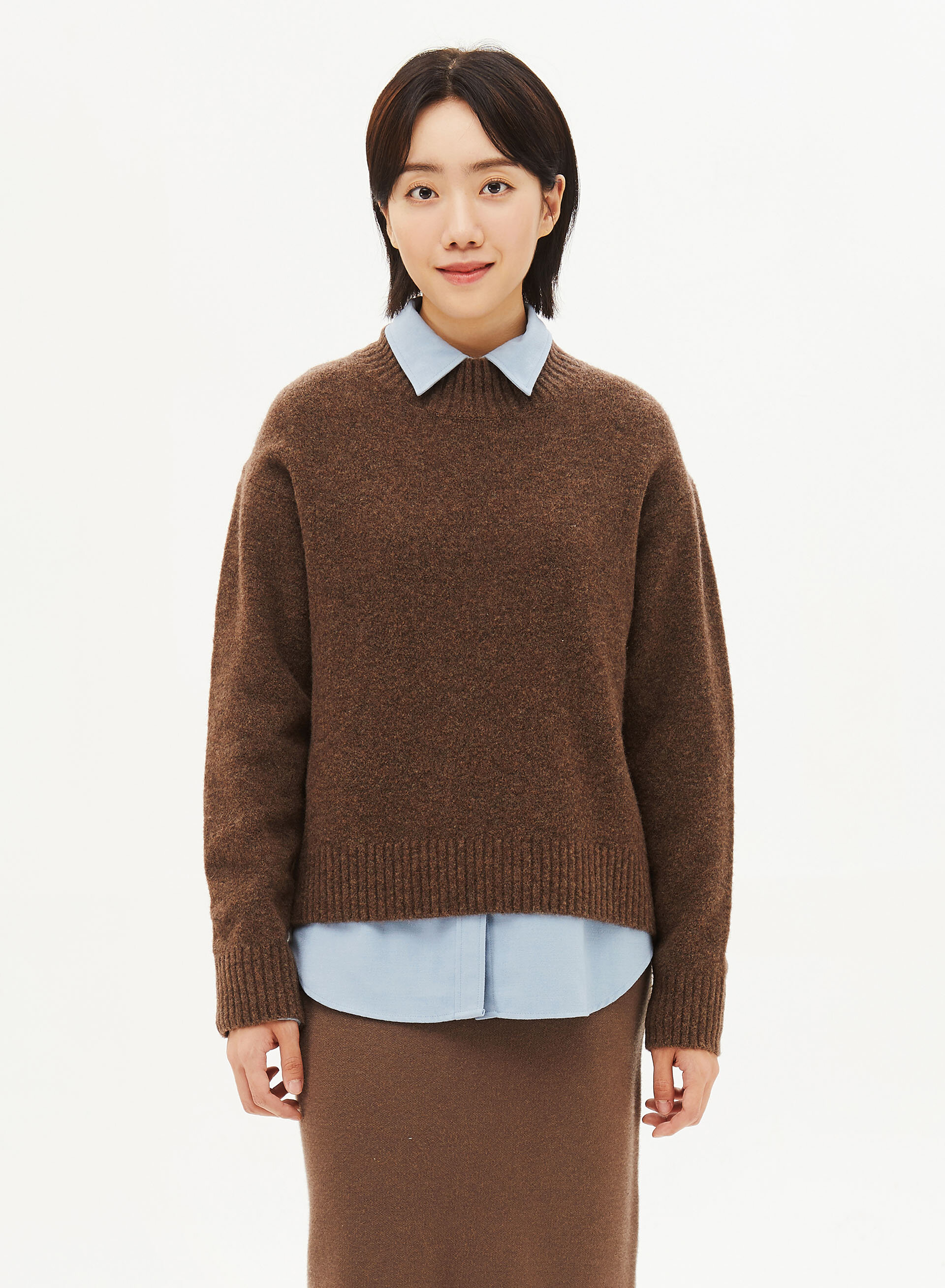 GOODWEAR MALL 여성) 소프트터치 립 터틀넥