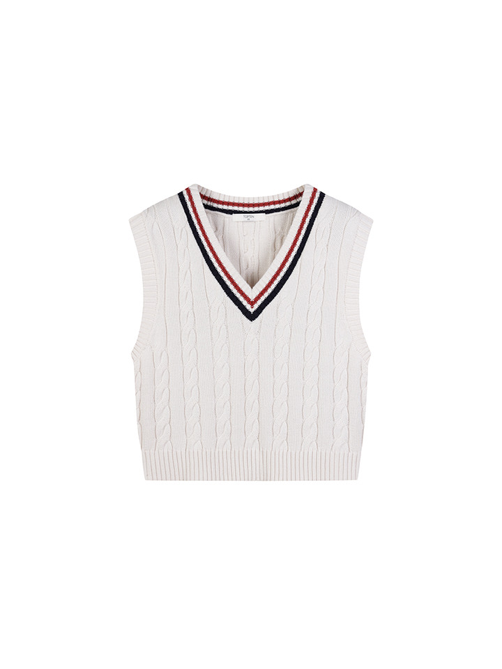 여성)케이블 스웨터 베스트