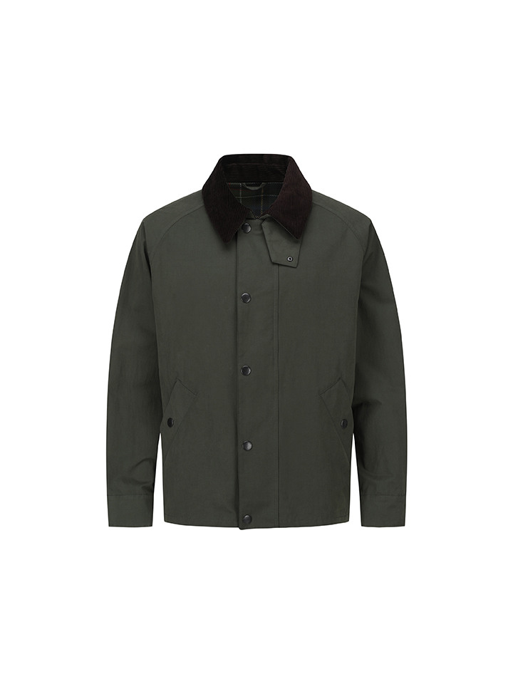 남성) 코듀로이 카라 헌팅 재킷