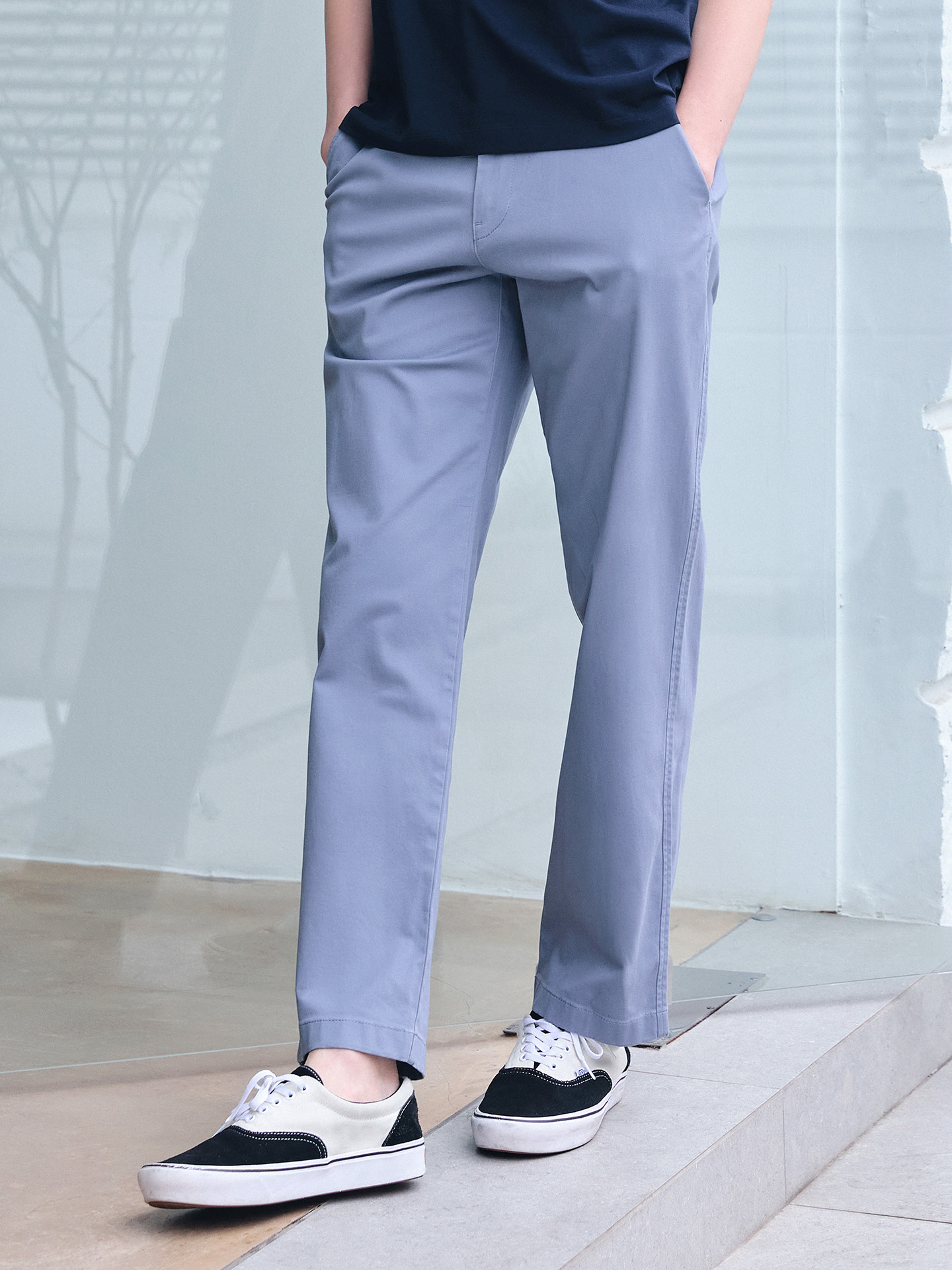 남성) 레귤러 핏 치노 팬츠