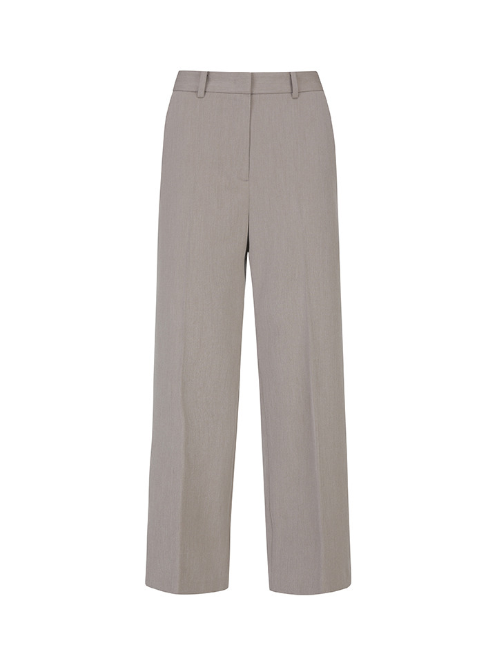 여성) 슬림 하프밴딩 슬랙스