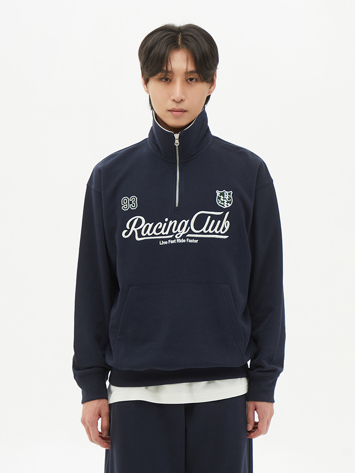 공용) 테리 그래픽 하프 집업 (SET-UP)