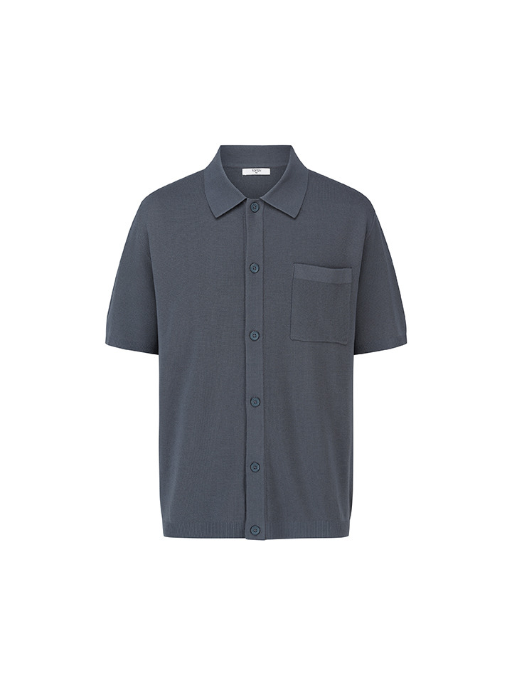 남성) 쿨라이트 반팔 가디건