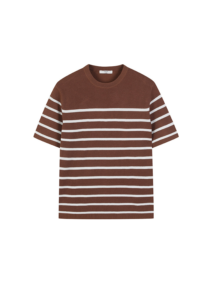 남성) 쿨라이트 크루넥 반팔 스웨터