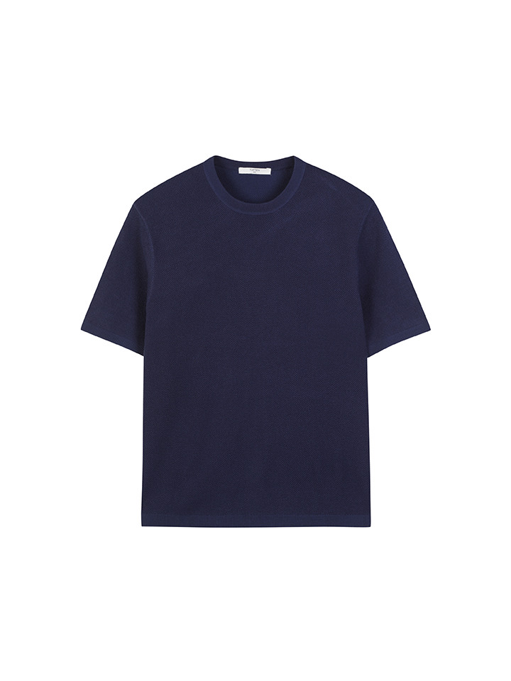 남성) 쿨라이트 크루넥 반팔 스웨터