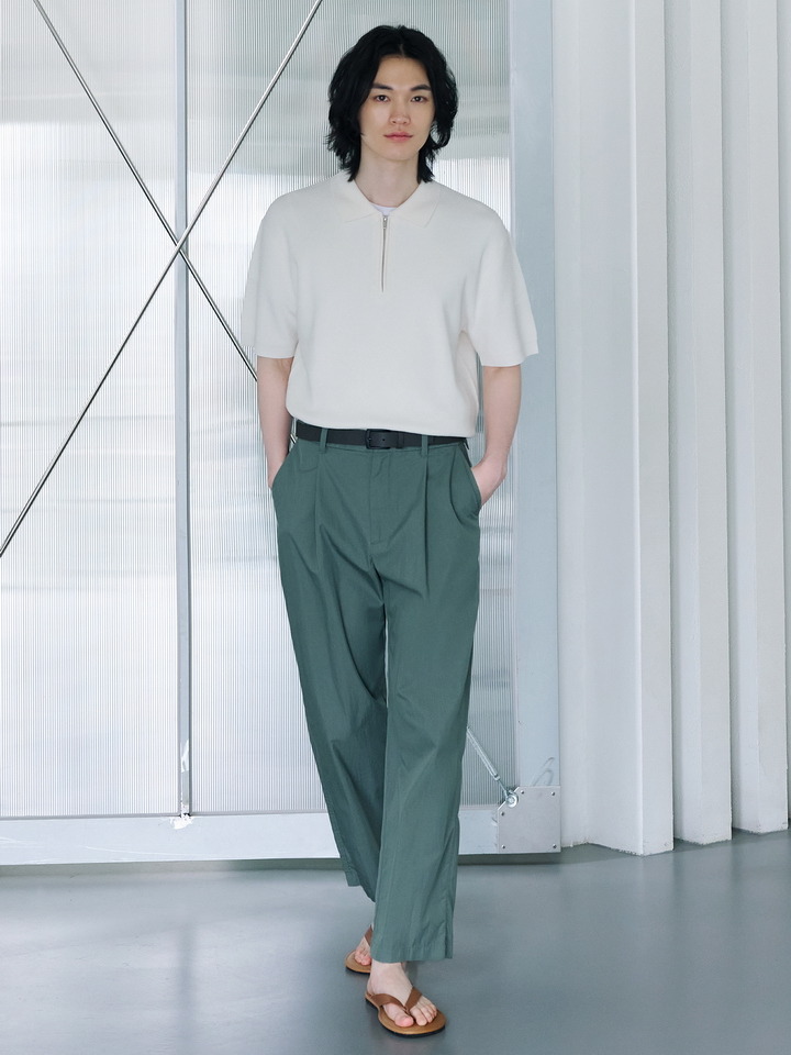 남성) 원턱 와이드 팬츠