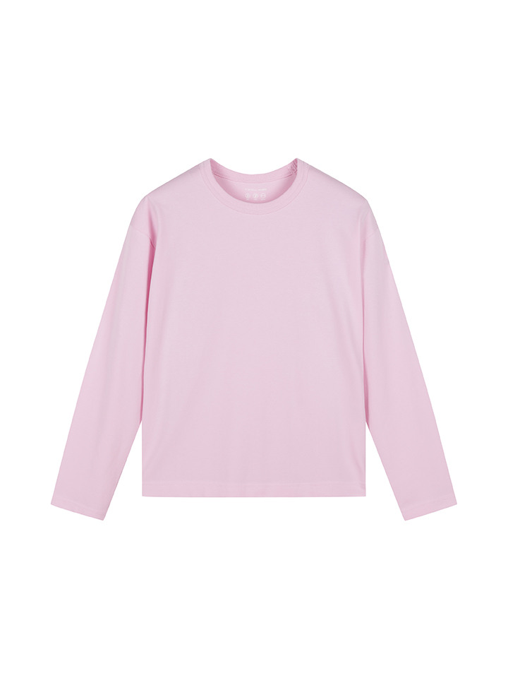 여성) 쿨에어 코튼 크루넥 긴팔 티