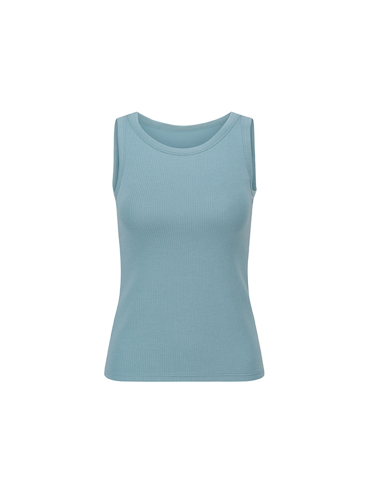 여성) COOL-AIR 코튼 립 브라 탱크탑