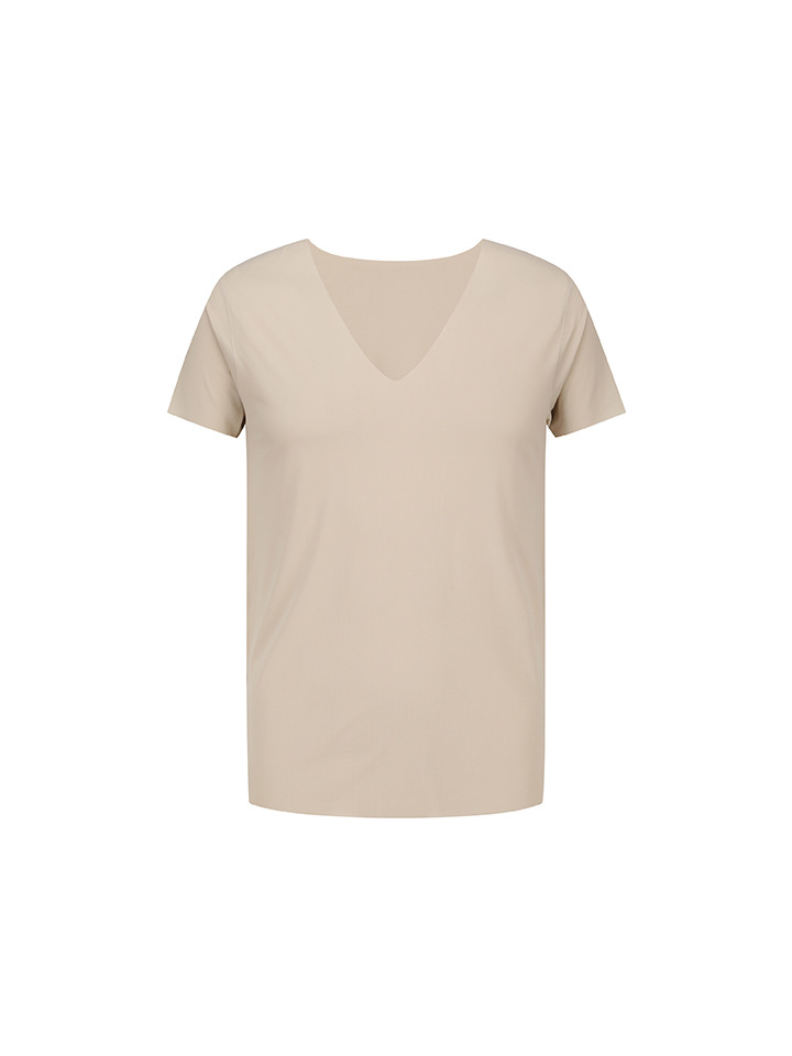 남성) COOL-AIR 심리스 브이넥 반팔 티