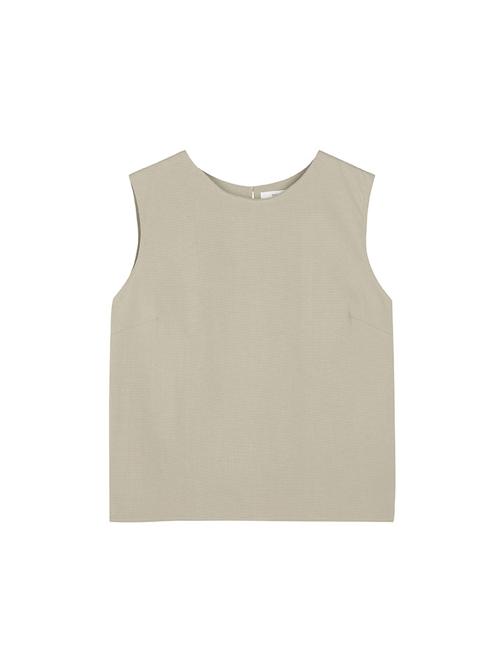 여성) 베이직 슬리브리스 탑