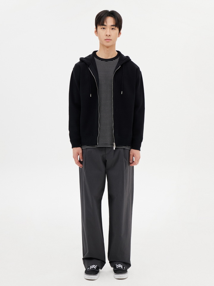 남성) 턱 와이드 치노 팬츠