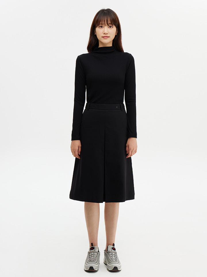 여성) 인버티드 플리츠 스커트