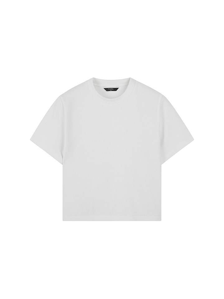 여성) 코듀로이 반팔 티