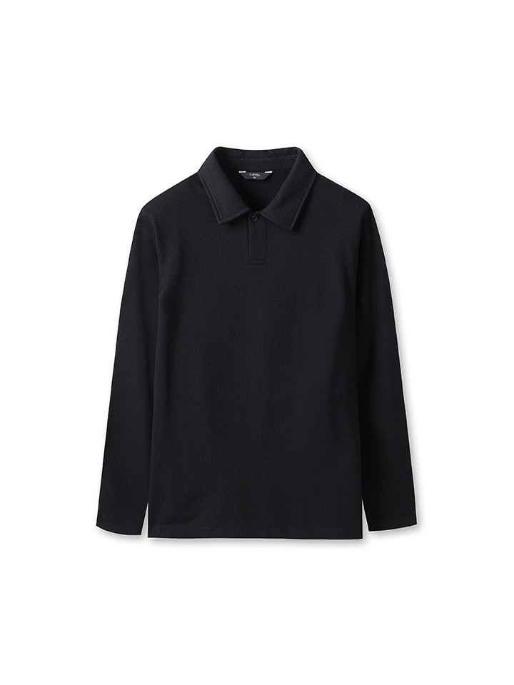 남성) 쿨에어 코튼 텍스쳐드 폴로셔츠