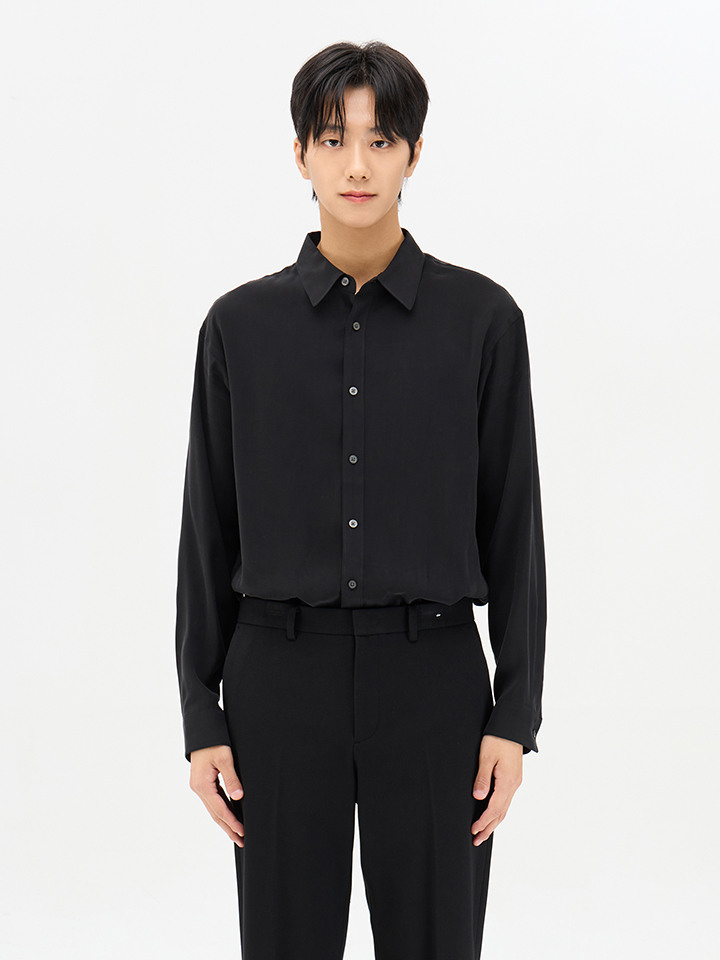 남성) 소프트 루즈핏 셔츠