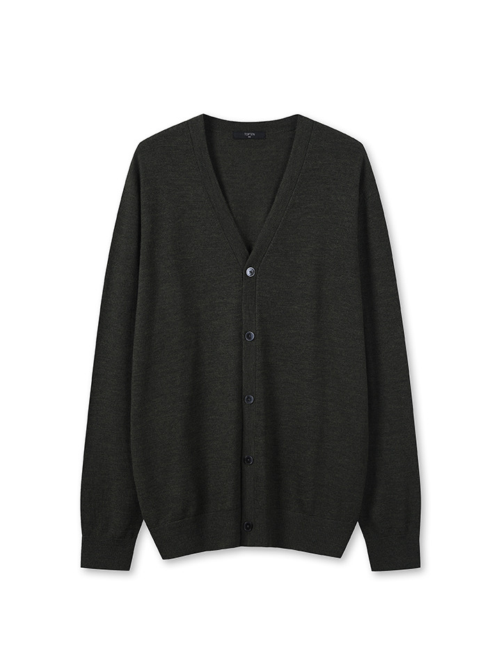 남성) 프리미엄 화인 메리노 가디건