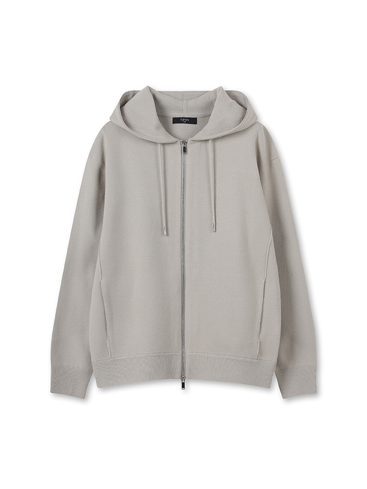 남성) 소프트터치 후드 집업 오버핏 가디건