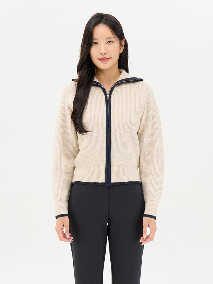 여성) 소프트 집업 가디건