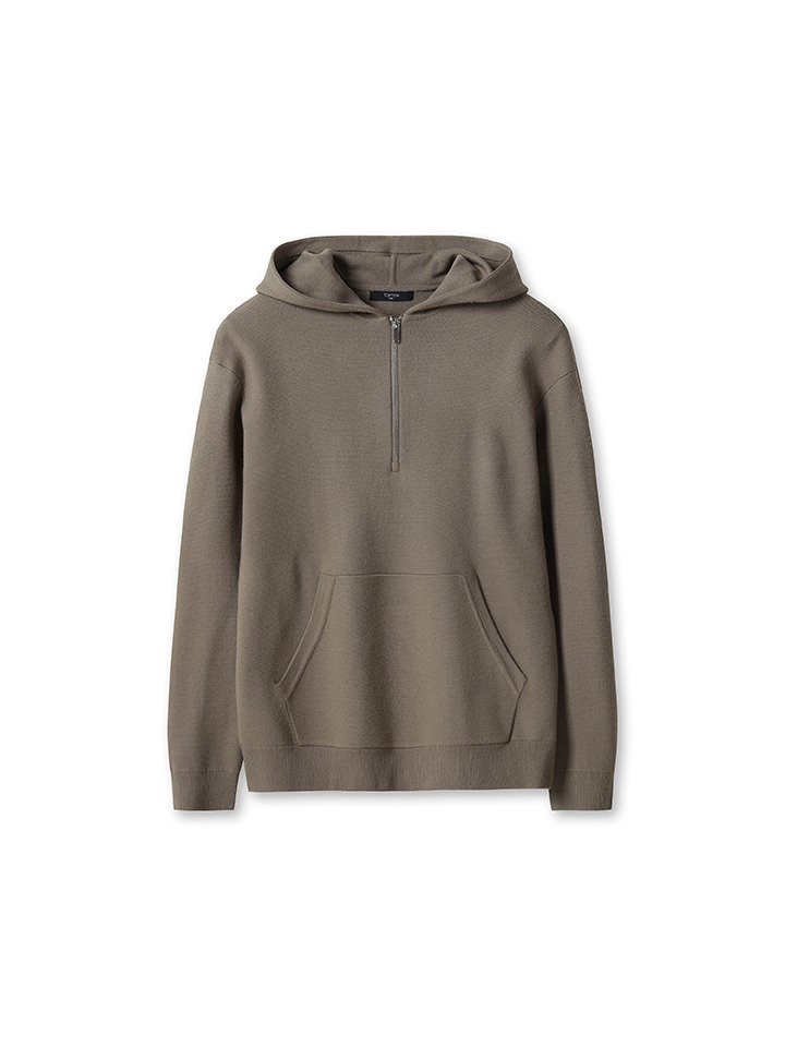 남성) 소프트터치 오버핏 후드 스웨터