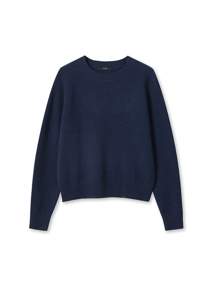 여성) 램스울 블렌드 크루넥 스웨터
