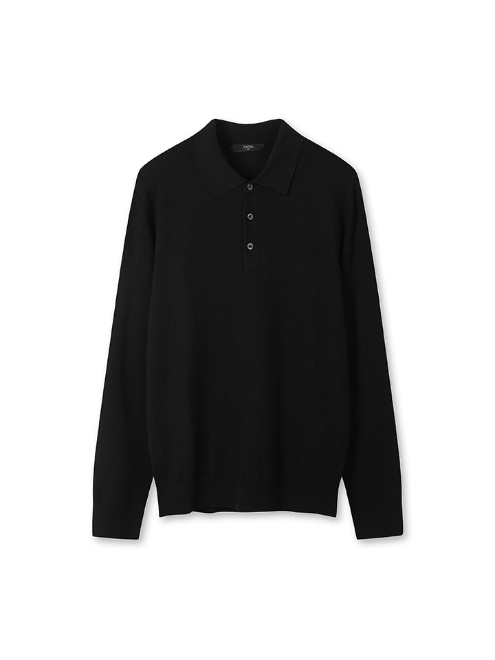 남성) 소프트 폴로넥 스웨터