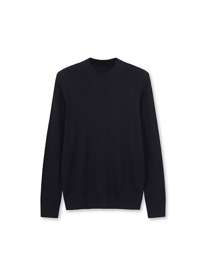 남성) 소프트 모크넥 스웨터
