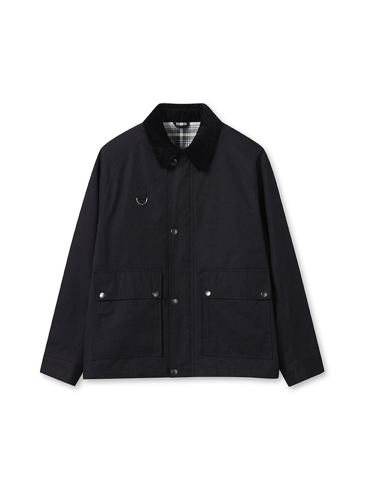 남성) 코듀로이 카라 헌팅 재킷