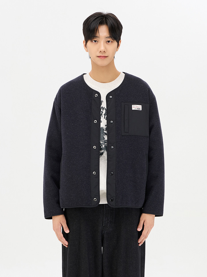 남성) 리버서블 퀼팅 점퍼