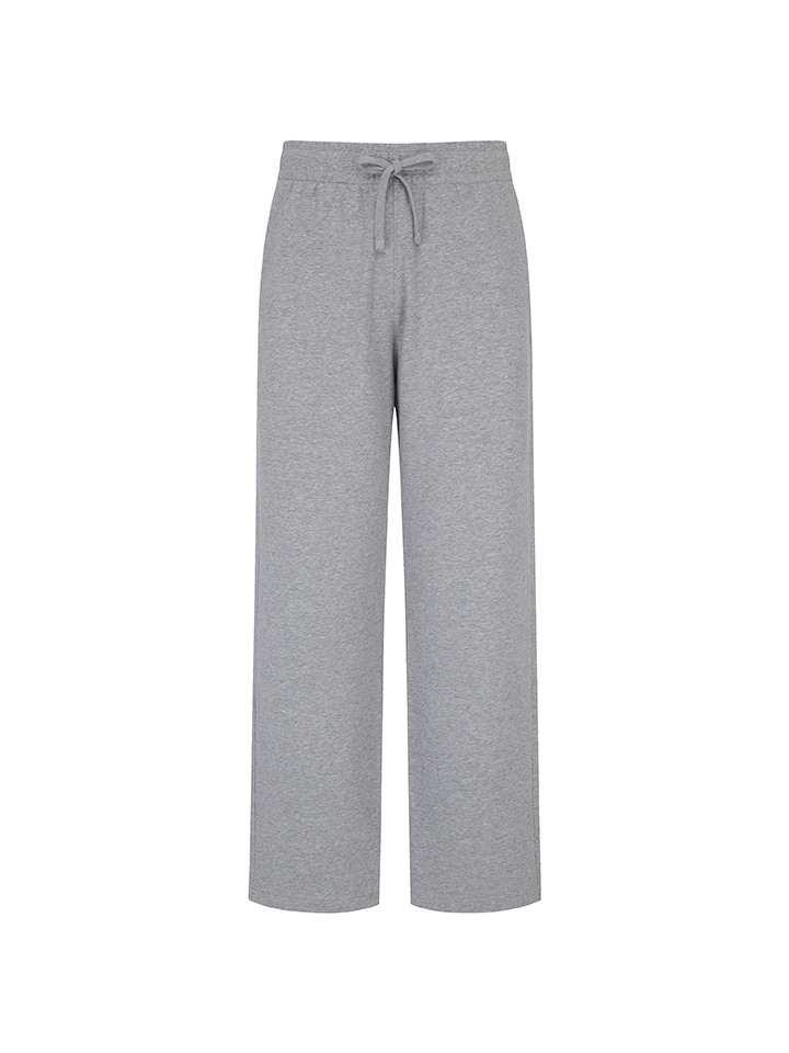 남성) 플리스 스트레이트 스웨트팬츠