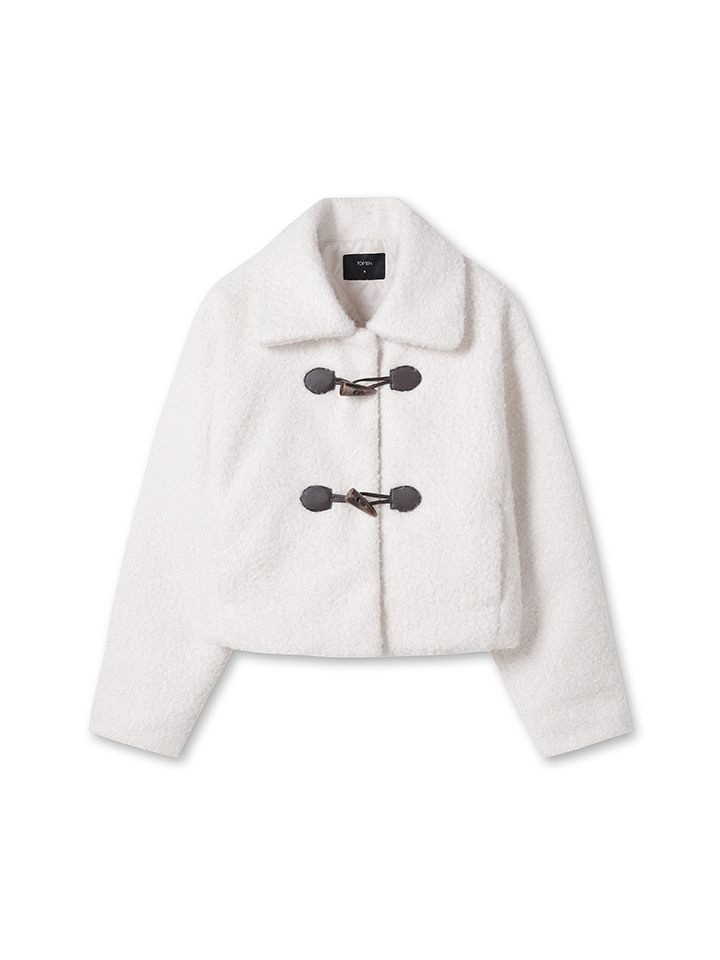 여성) 토글 버튼 카라 자켓