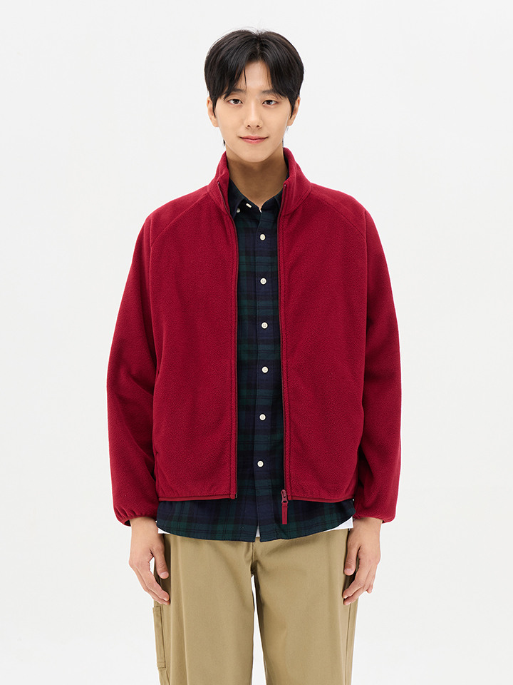 공용) 폴라플리스 하이넥 집업