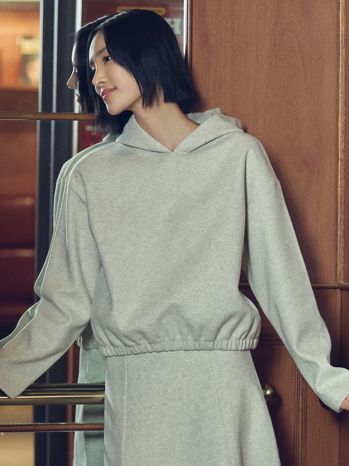 여성) 울라이크 부클 후드 풀오버