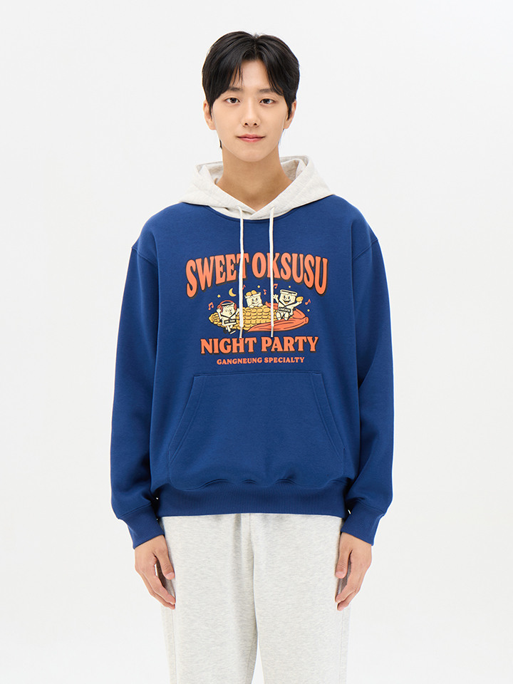 공용) 플리스 그래픽 스웨트 후디 (지역특산물 캠페인)