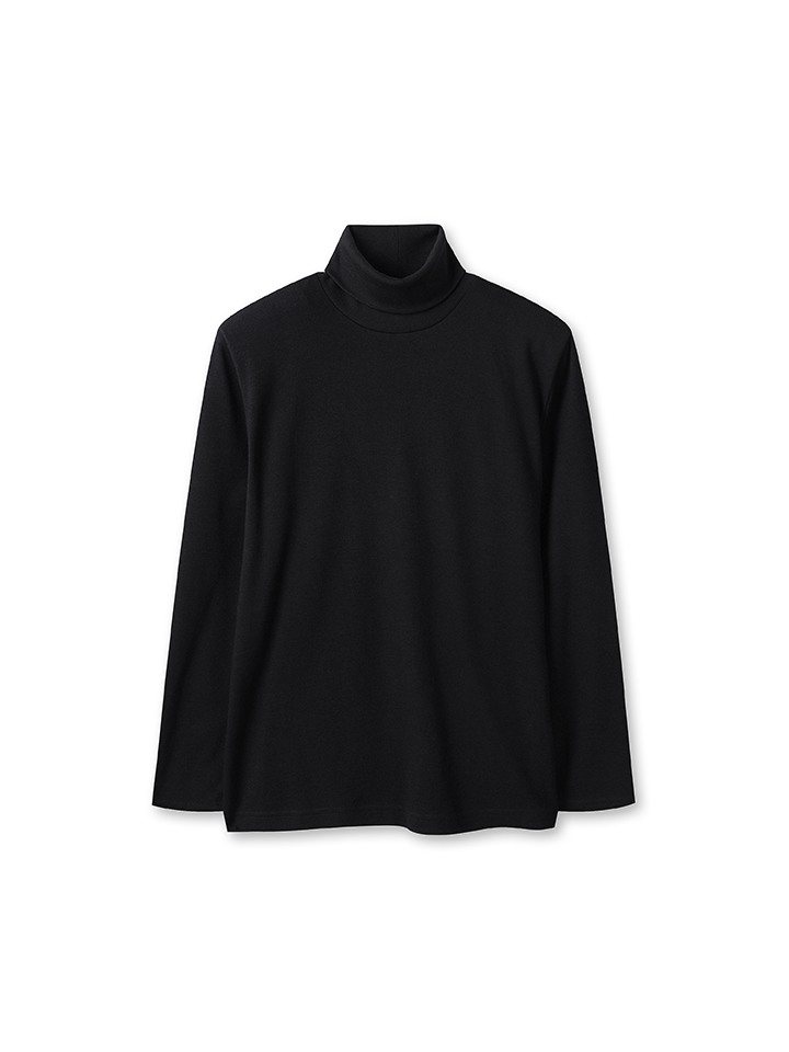 남성) 브러시드 립 터틀넥 긴팔티