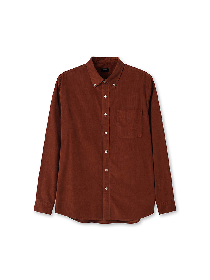 남성) 코듀로이 버튼다운 셔츠
