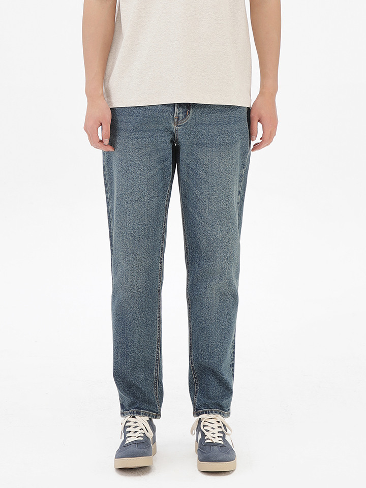 남성) 테이퍼드 데님