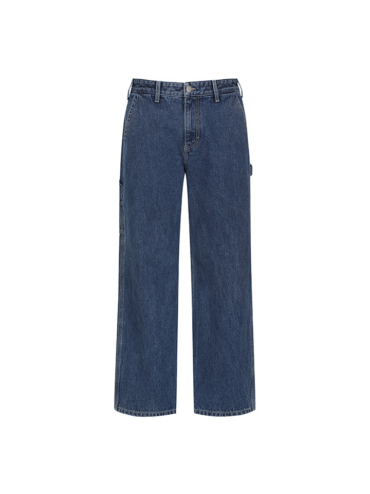 남성) 와이드 워크 데님