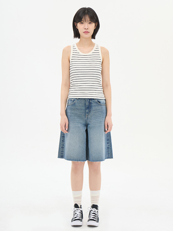 여성) COOL 버뮤다 데님 쇼츠