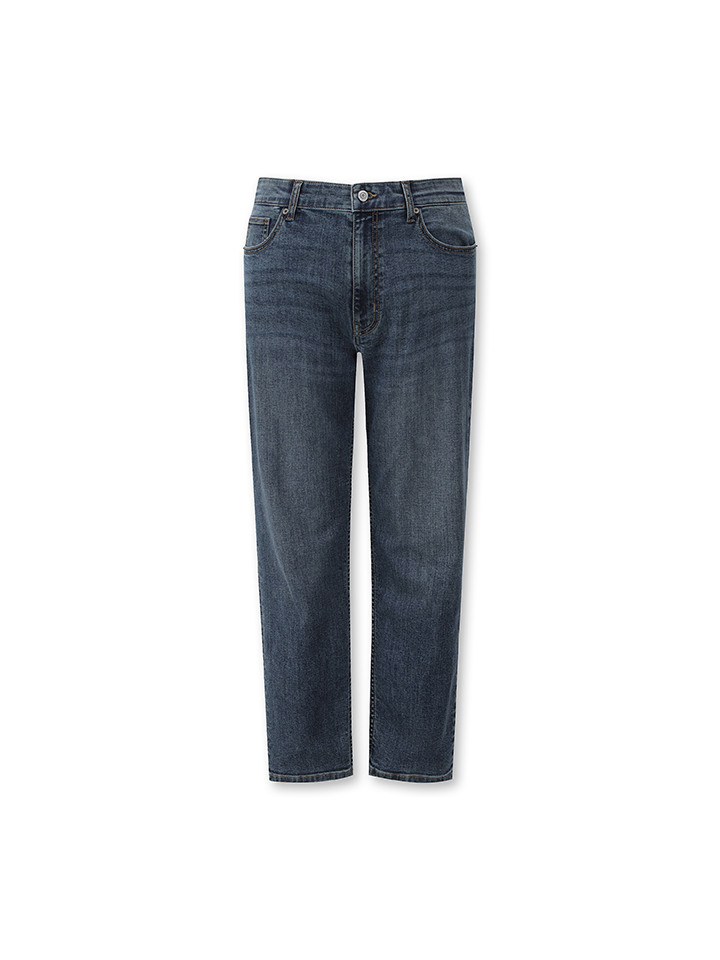 남성) COOL 테이퍼드 크롭 데님