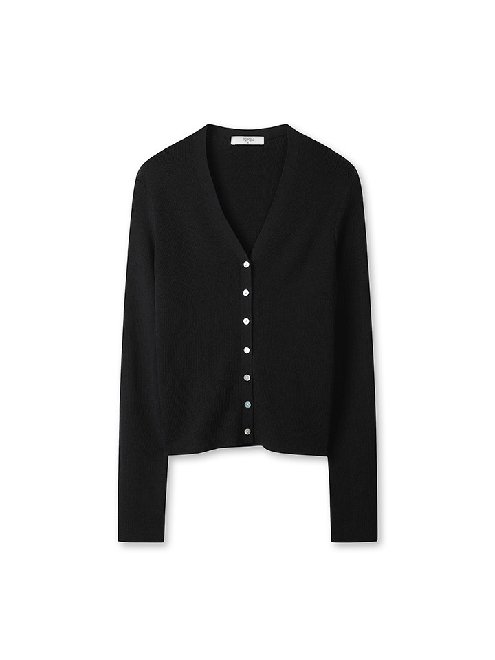 여성) Y넥 베이직 가디건