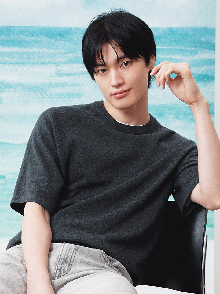 남성) 수피마 코튼 크루넥 스웨터