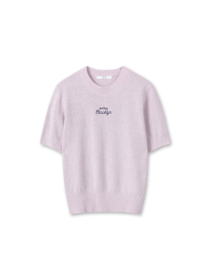 여성) 부클 크루넥 스웨터