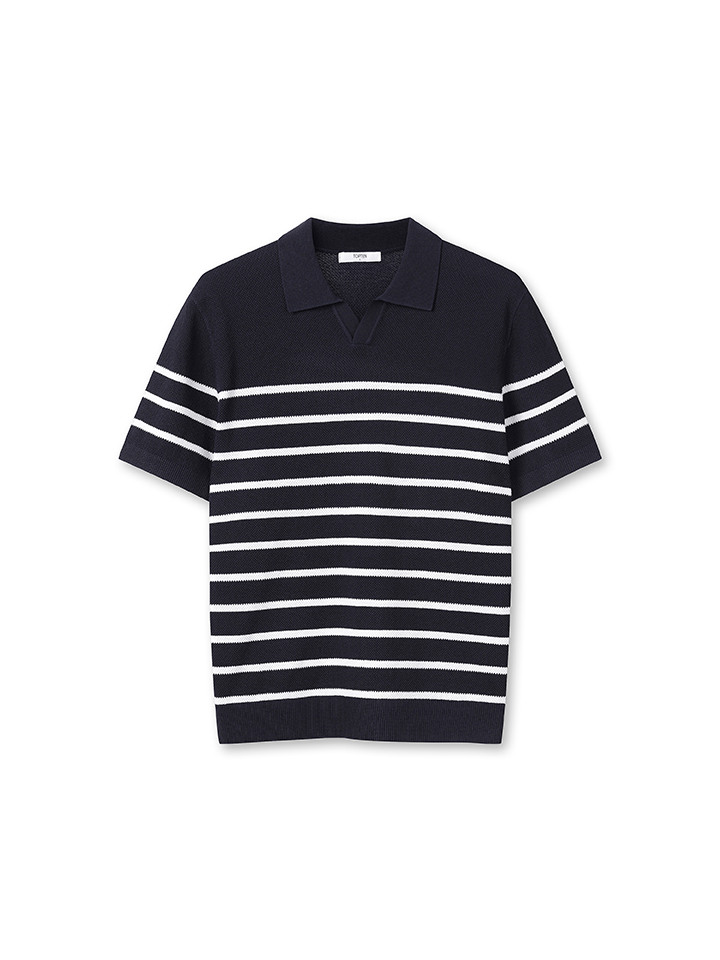 남성) 쿨라이트 오픈카라 스웨터