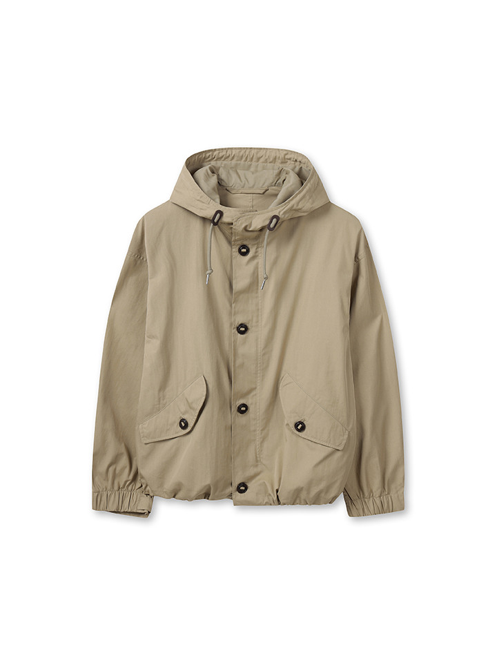 남성) 후드 사파리 점퍼