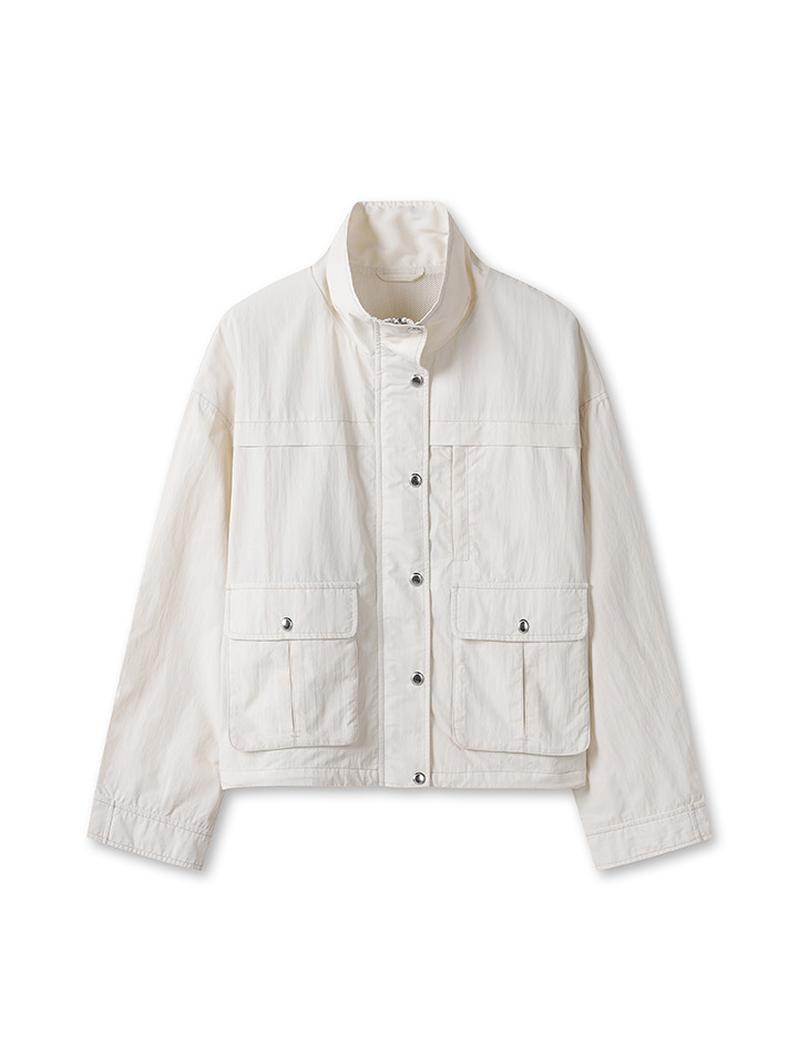 여성) 유틸리티 아웃포켓 점퍼