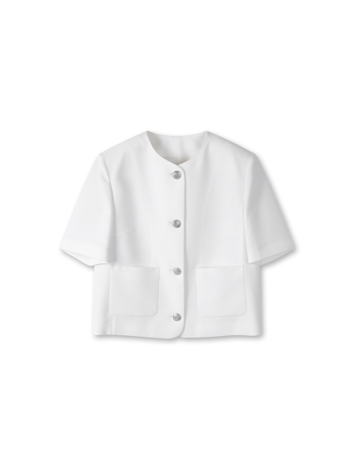 여성) 쿨터치 라운드넥 숏슬리브 재킷(SET MSF2PH2501)