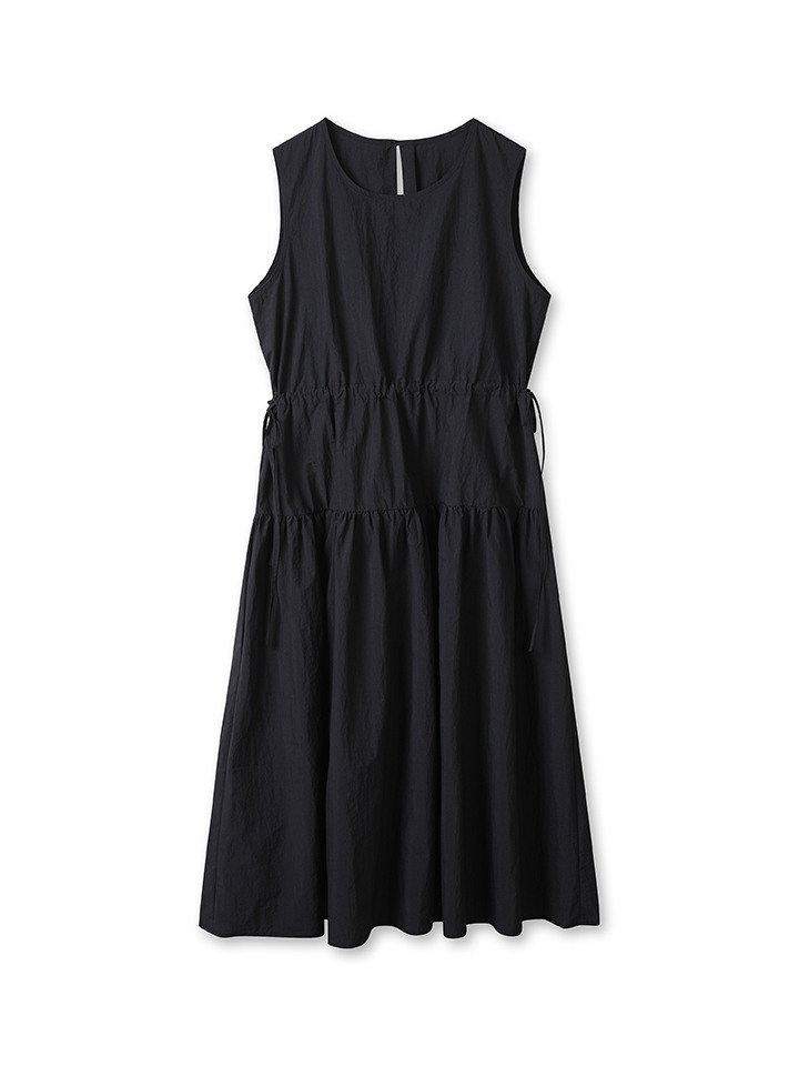 여성) 쿨터치 티어드 슬리브리스 원피스