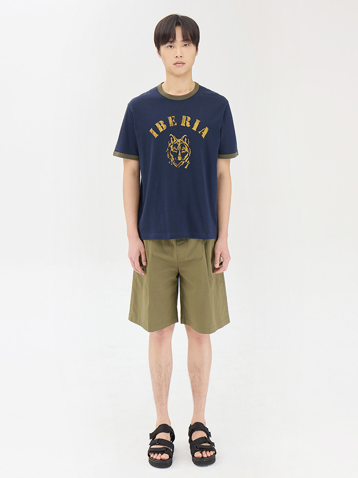 남성) 코튼 버뮤다 밴딩 쇼츠