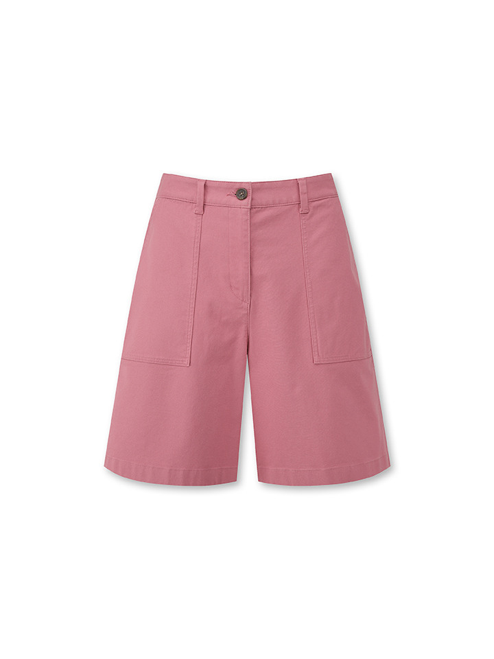 여성) 코튼 치노 쇼츠